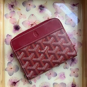 Goyard Red Women's Wallet